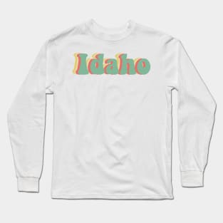 Idaho 70's Long Sleeve T-Shirt